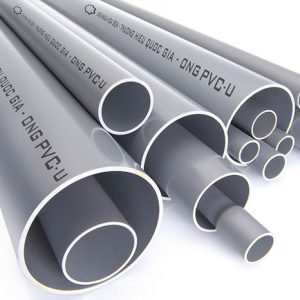 Ống nhựa PVC-U nong trơn 160mmx4.0m