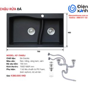 Chậu rửa đá nhân tạo KAFF-7948SJ