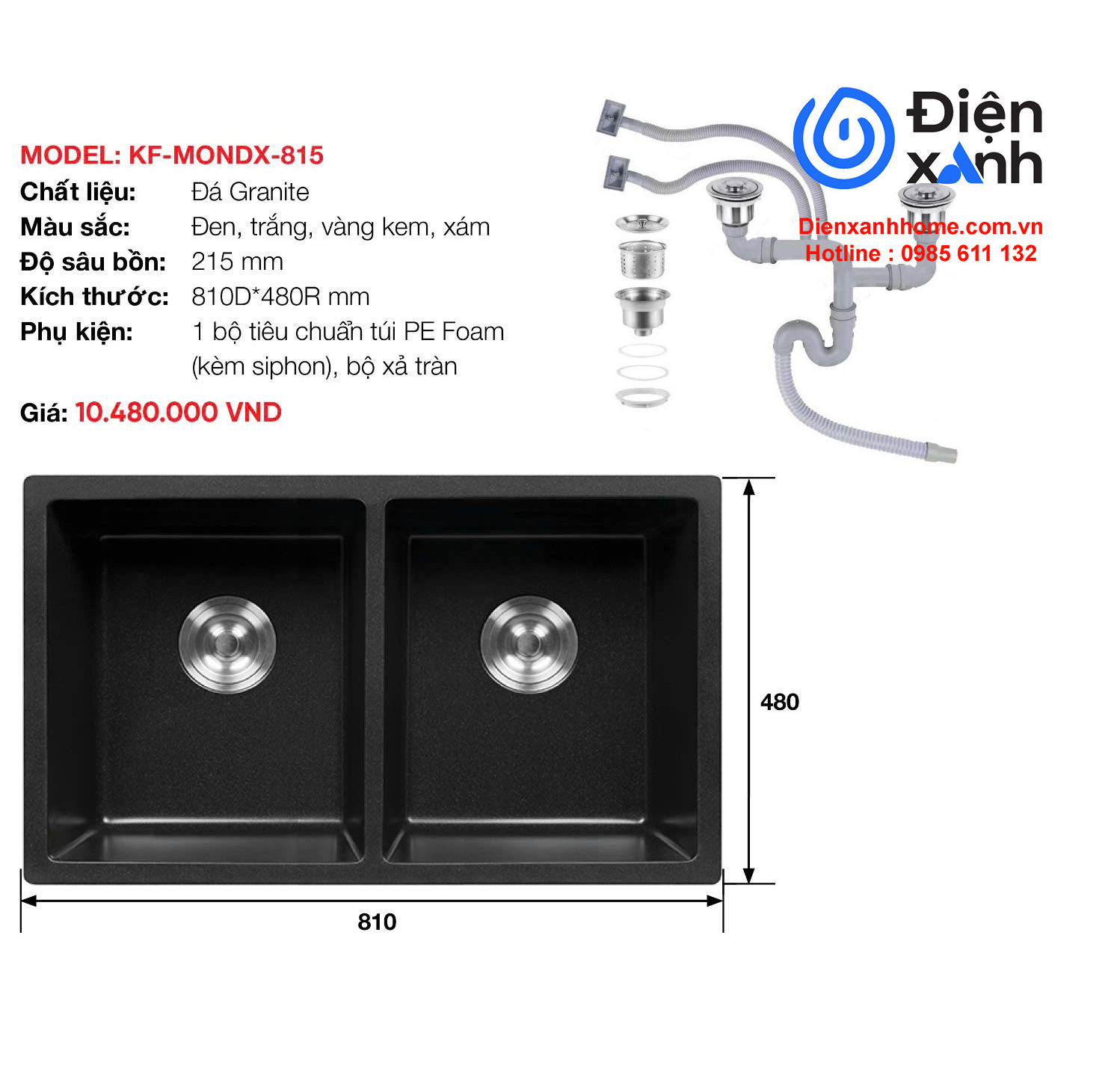 DienXanh_KF MONDX 815