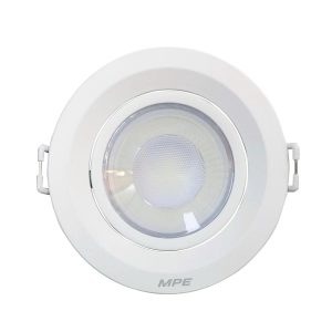 LED Downlight âm trần Chiếu điểm, Điều chỉnh hướng sáng, mặt tròn 9W - DLA2R-9