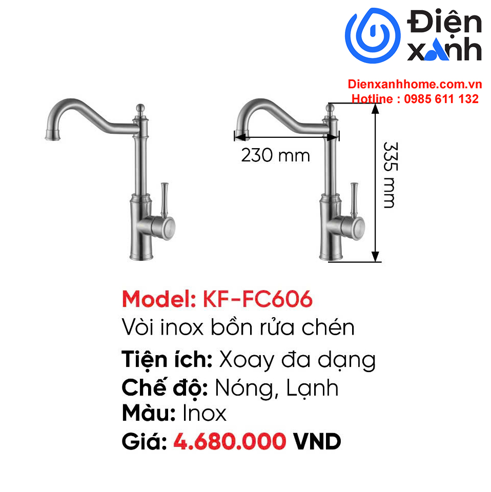 DienXanh-KF-FC606