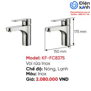 Vòi rửa Inox KAFF KF-FC8375