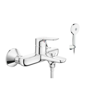 Vòi hoa sen nóng lạnh INAX BFV-1403S-8C tay sen tăng áp