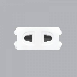 Ổ cắm 2 chấu mã A6US